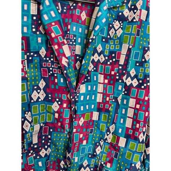 Vintage Jaclyn Smith Classic Womens Button Up Blouse Top V-Neck Sz 6 - Picture 2 of 7